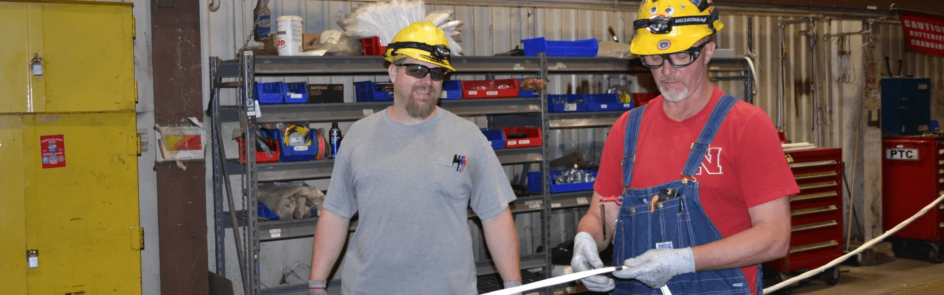 Jonathan S, Tony Z. stringing out wiring for mod